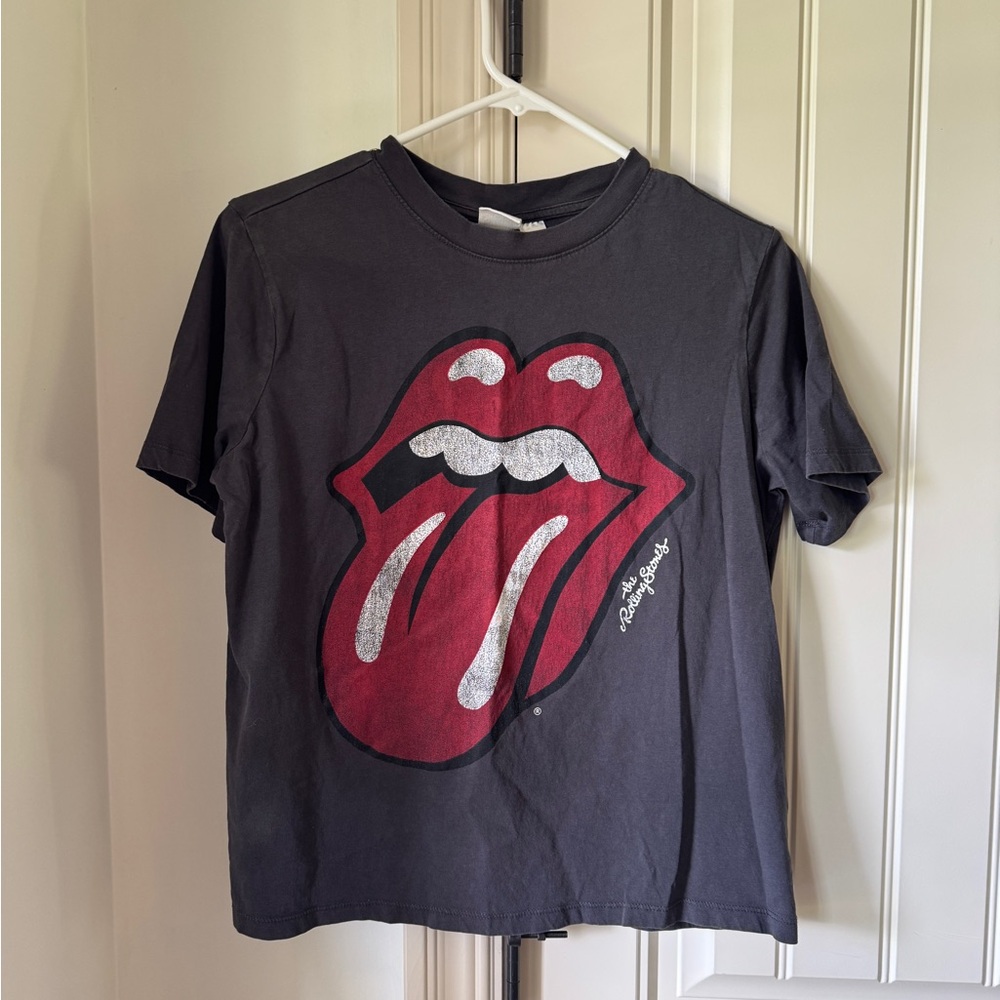 H&M Graphic Tee - Black and Red